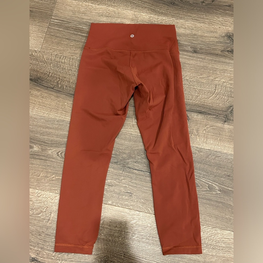 lululemon athletica High-Rise Rust-Red Leggings